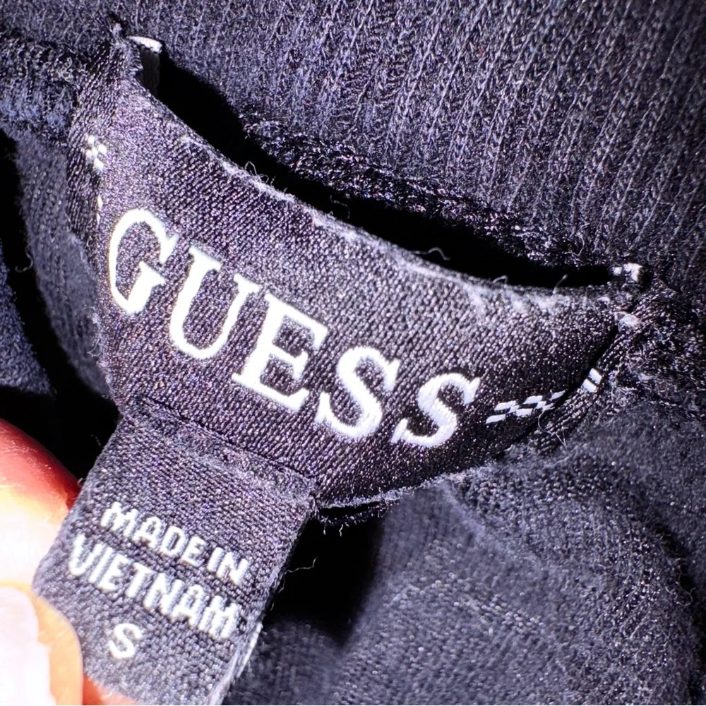 Guess women's pull on velvet jogger size S